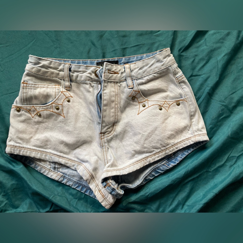 Club Exx denim booty shorts NWOT